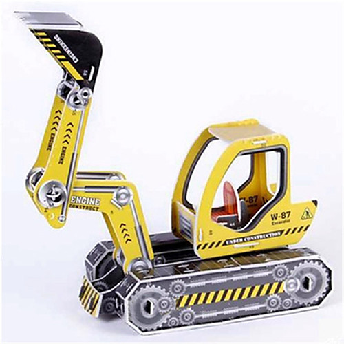 

DIY Excavator Shaped 3D Puzzle