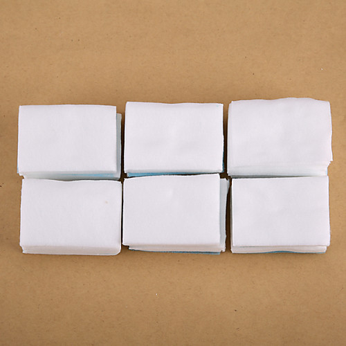 

500pcs white nail polish remover cotton nail art clean cotton nail tips remover pads manicure tools