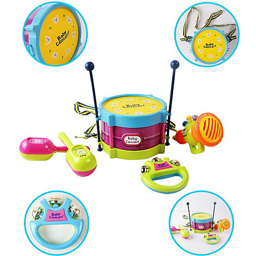 

Children toy Roll Drum Musical Instruments set