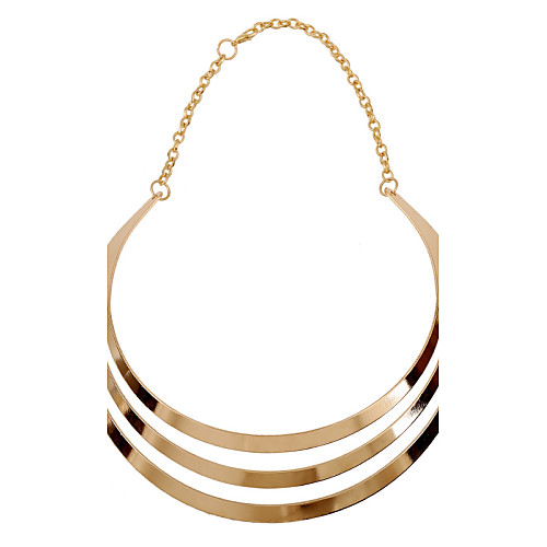 

Women's Statement Necklace Pearl Necklace Statement European Fashion Cute Pearl Alloy Gold Silver Necklace Jewelry For Party