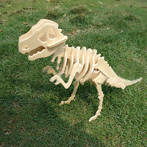 

Wooden DIY 3 D Model Of The Tyrannosaurus Rex