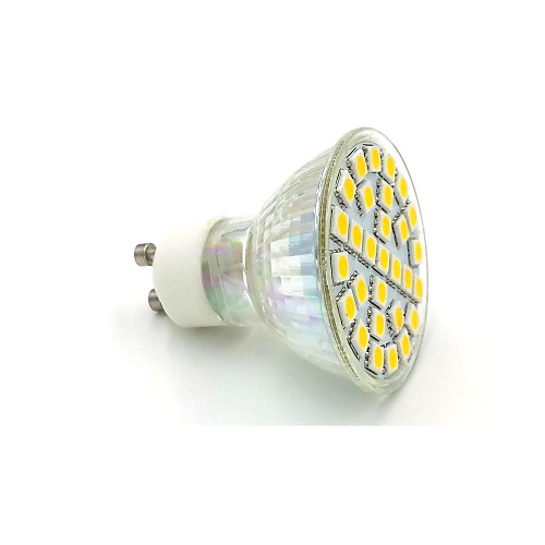 

gu10 led spotlight 29 светодиодов smd 5050 теплый белый / холодный белый 220-240v