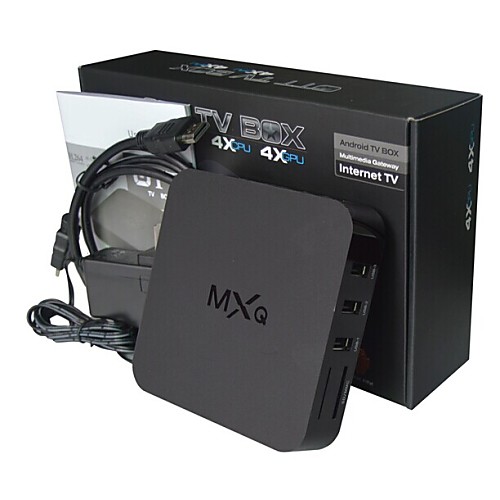 

MXQ TV Box Android 4.0 TV Box Amlogic S805 1GB RAM 8Гб ROM Quad Core