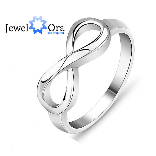 

Women's Silver Sterling Silver Silver Infinity Simple Fashion Daily Jewelry Double Infinity