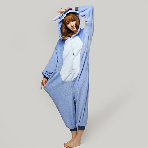 

Adults' Kigurumi Pajamas Monster Blue Monster Animal Onesie Pajamas Polar Fleece Cosplay For Men and Women Animal Sleepwear Cartoon Festival / Holiday Costumes
