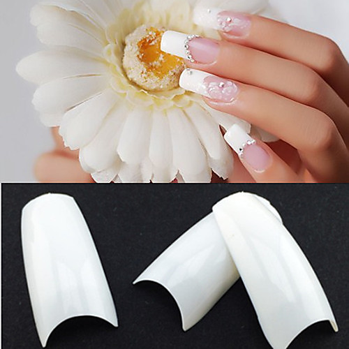 

500,50PCSx10 Sizes Mixed 500pcs Plastic False Nails Abstract Classic Wedding Daily for Finger