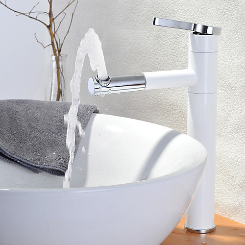 

Bathroom Sink Faucet - Rotatable Painted Finishes Vessel One Hole / Single Handle One HoleBath Taps
