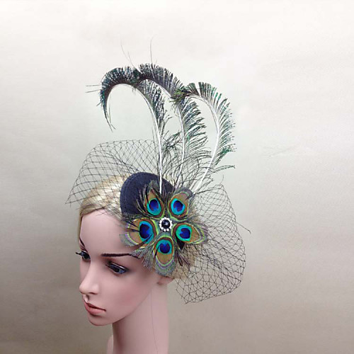 

Перья / Сеть Fascinators / Цветы с 1 Свадьба / Особые случаи Заставка