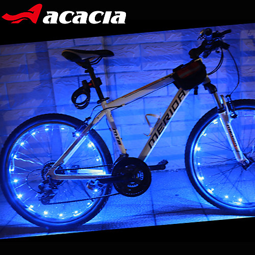 фото Светодиодная лампа велосипедные фары колесные огни колесные огни - горные велосипеды велоспорт велоспорт водонепроницаемый портативные меняет цвета осторожно! батарейки таблеточного типа 400 lm usb Lightinthebox