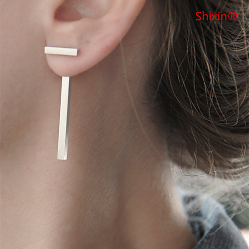 

Women's Stud Earrings Jacket Earrings European Simple Style Earrings Jewelry Golden / Silver For Daily Casual