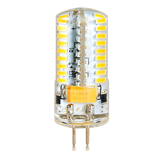 

YWXLIGHT 1шт 6.5 W 650 lm G4 LED лампы типа Корн T 72 Светодиодные бусины SMD 3014 Тёплый белый / Холодный белый 12 V / 24 V / 1 шт. / RoHs
