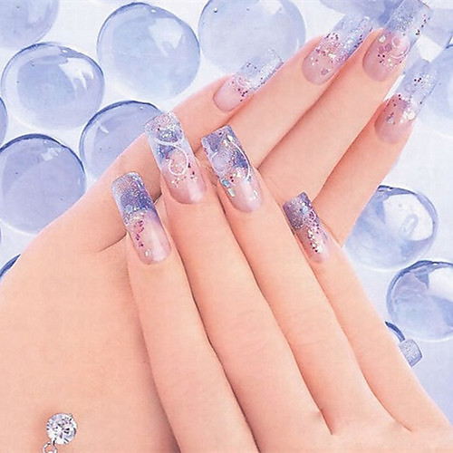 

1 pcs Acrylic Powder nail art Manicure Pedicure Daily Abstract / Fashion