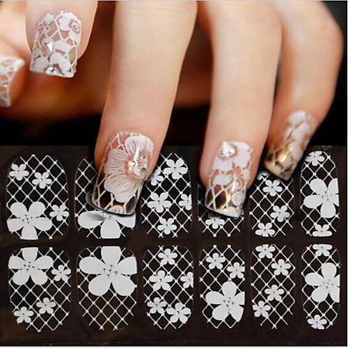 

Choose 6pcs fashion Nail Art Sticker For Nail Decals
