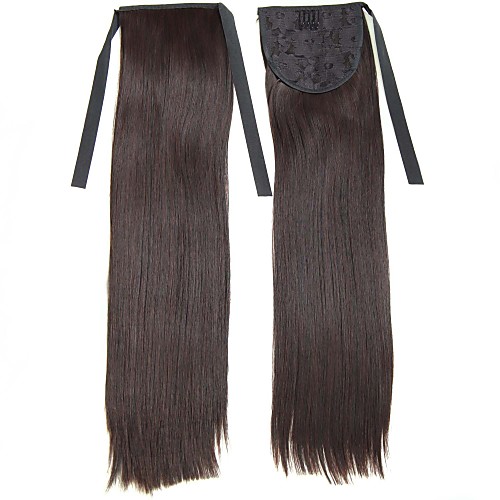 

Clip In Ponytails Synthetic Hair Hair Piece Hair Extension Straight