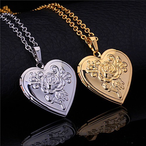 

Women's Pendant Engraved Princess Heart Best Friends Friendship Ladies Sister Gold Plated Silver-Plated Alloy Gold Silver Necklace Jewelry For Wedding Party Special Occasion Anniversary Birthday