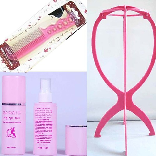 

а инструменты из трех частей парик уход