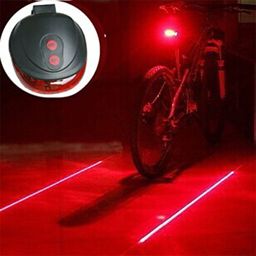 фото Лазер светодиодная лампа велосипедные фары велосипедные фары походные светильники и лампы задняя подсветка на велосипед - горные велосипеды велоспорт велоспорт / огни безопасности Lightinthebox