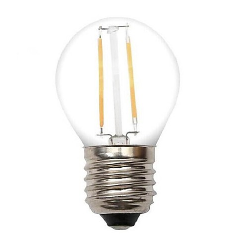 

1шт 2 W LED лампы накаливания 80-120 lm E26 / E27 G45 2 Светодиодные бусины COB Декоративная Тёплый белый 220-240 V / CE / RoHs