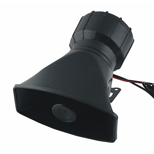 

60w DC 12V 5 тонн электронная сирена рог ж микрофон для автомобилей