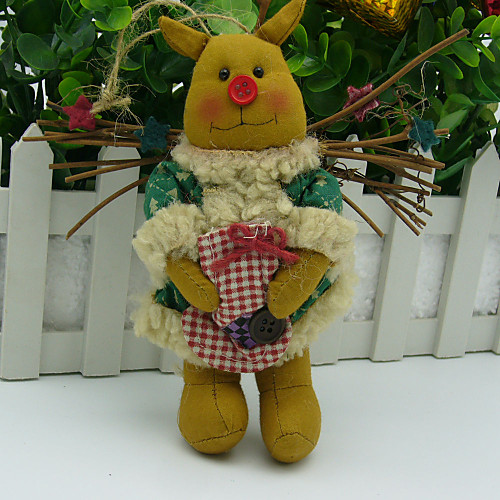 

Lovely Christmas Doll Decoration Santa Claus Hanging Tree Ornament Gift