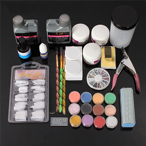 

1set Nail Art Kit Nail Jewelry For Finger nail art Manicure Pedicure Punk
