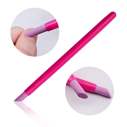 

1Pcs Hot Nail Care Tool NailGrinding Quartz Rod Peeling Refers To The Edge Tool