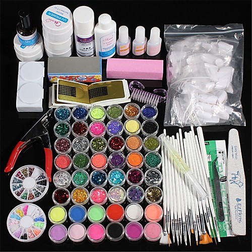 

1set Nail Art Kit Nail Jewelry For Finger nail art Manicure Pedicure Punk