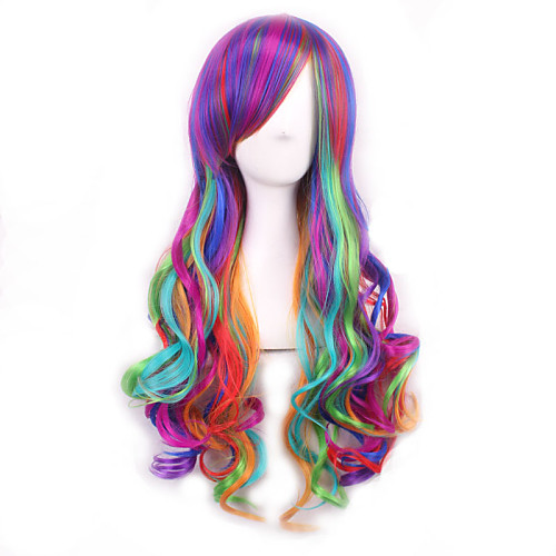 

lolita ombre wig pelucas pelo natural synthetic wigs heat resistant perruque anime cosplay wigs curly peruca Halloween
