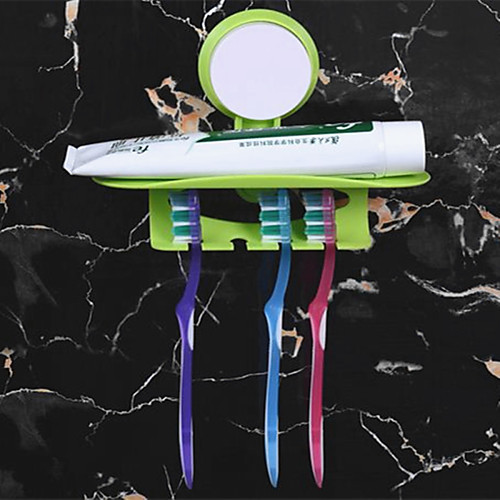 

Toothbrush Holder Creative Modern Plastic 1pc Wall Mounted