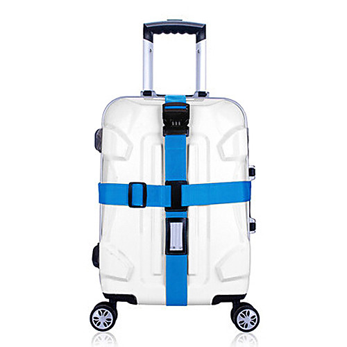 

Багажный ремешок для путешествий Кодовый замок Регулируется Аксессуары для багажа Прочный 1 ед. Черный Радужный Лиловый Туристический аксессуар