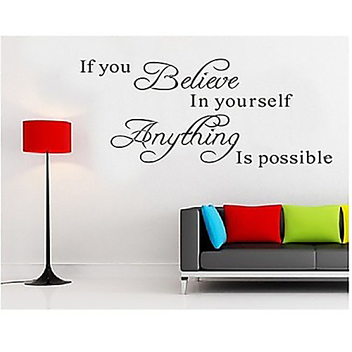 

Still Life Wall Stickers Words & Quotes Wall Stickers Decorative Wall Stickers, Vinyl Home Decoration Wall Decal Wall Decoration