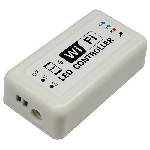 

hkv led контроллер беспроводной Wi-Fi контроллер rgb вход 12-24v для полосы rgb led