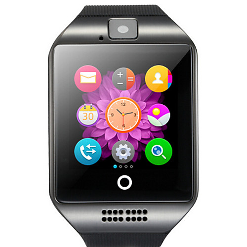 

Смарт Часы Q18 для Android Bluetooth USB Сенсорный экран Израсходовано калорий Хендс-фри звонки Фотоаппарат Регистрация дистанции / Таймер / Напоминание о звонке / Датчик для отслеживания активности, Черный