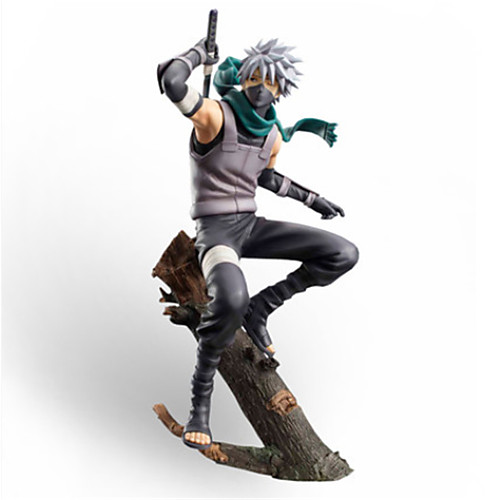 

Аниме Фигурки Вдохновлен Наруто Hatake Kakashi ПВХ 20 cm См Модель игрушки игрушки куклы Муж. Мальчики Девочки / фигура