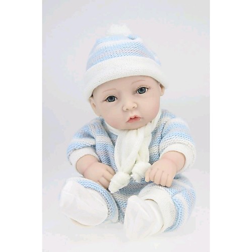 

NPKCOLLECTION NPK DOLL Reborn Doll Baby Full Body Silicone Silicone Vinyl - Newborn lifelike Cute Hand Made Child Safe Non Toxic Kid's Girls' Toy Gift / Lovely / CE Certified / Natural Skin Tone
