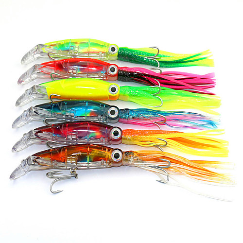 

14 cm and beard bait 6 color and 40 g octopus road bait hot style