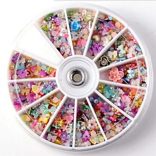 

mix-simulated-pearl-fimo-flower-accessories-nail-decorations-wheel-1200pcs-mix-manicure-accessories-wheel