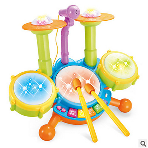 

Electric Drum Set Plastic Cartoon Boys' Girls' Toy Gift