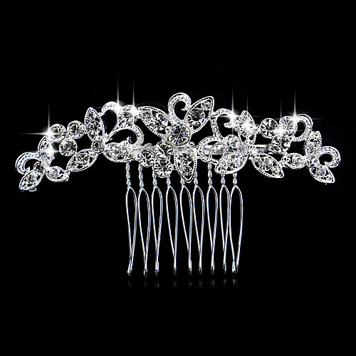 

Side Combs Hair Accessories Rhinestones Wigs Accessories Women's pcs 6-10cm cm