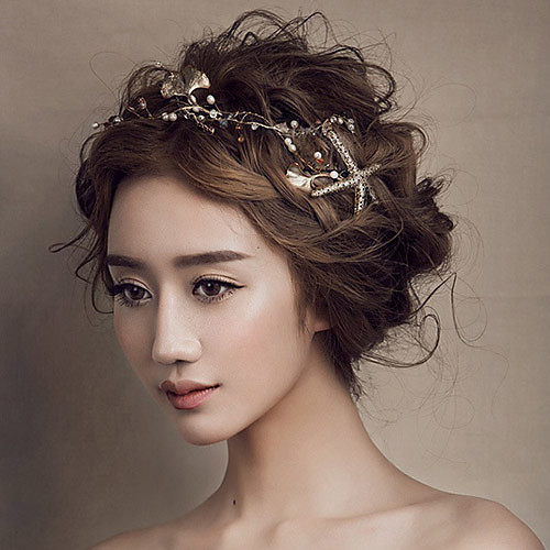 

Alloy Headbands with 1 Wedding / Special Occasion Headpiece