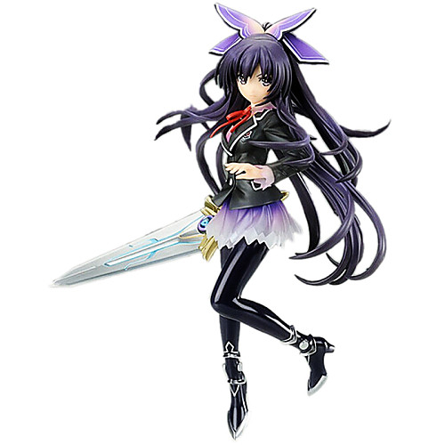 

Аниме Фигурки Вдохновлен Date A Live Tohka Yatogami ПВХ 20 cm См Модель игрушки игрушки куклы