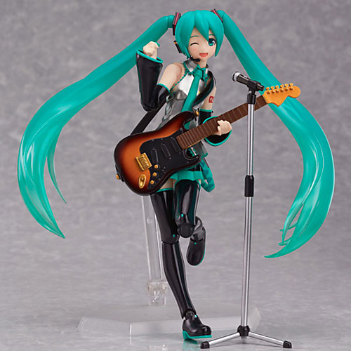 

Аниме Фигурки Вдохновлен Вокалоид Hatsune Miku ПВХ 14 cm См Модель игрушки игрушки куклы