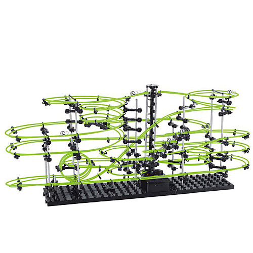 

Spacerail Marble Run Race Construction STEAM Toy Roller Coaster Level 2 10000mm Glow in the Dark Parent-Child Interaction Educational Metalic Kid's Summer Fun with Kids Boys' Girls'
