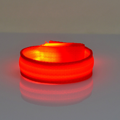 

Светоотражающая полоска / отражатели безопасности / LED браслет для бега Ночное видение АБС-пластик для Велосипедный спорт - Красный