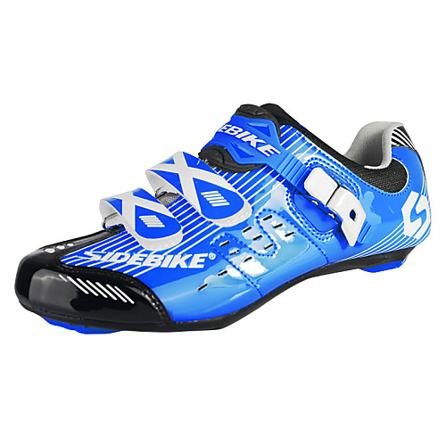 фото Муж. кеды обувь для велоспорта обувь для шоссейного велосипеда нейлон и углеродное волокно велосипедный спорт / велоспорт дышащий противозаносный вентиляция желтый красный синий Lightinthebox