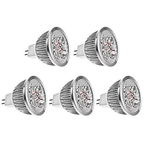 

Brelong 5 шт. 4 Вт MR16 Светодиодный свет Кубок DC12V теплый белый свет