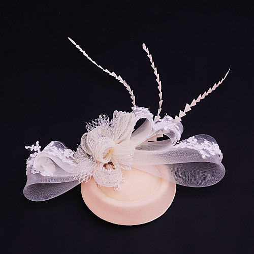 

Кружево / Стразы / Фланелет Fascinators с 1 Свадьба / Особые случаи / Повседневные Заставка