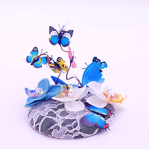 

Лен / Кружево / Ткань Fascinators с 1 Свадьба / Особые случаи / Повседневные Заставка