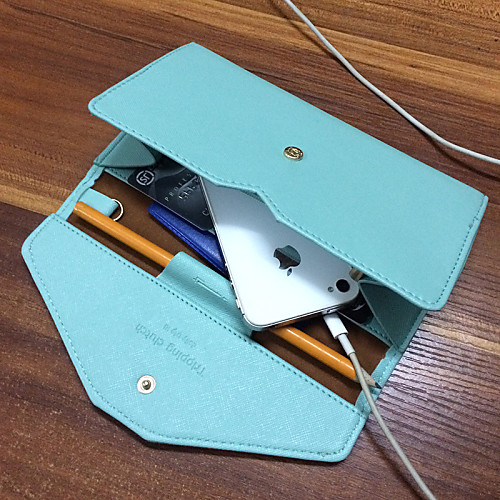 

Travel Wallet Waterproof for Travel StorageRose Brown Green Blushing Pink Light Green