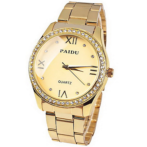 

Women's Watch Fashion Diamond Dial Gold Steel Cool Watches Unique Watches